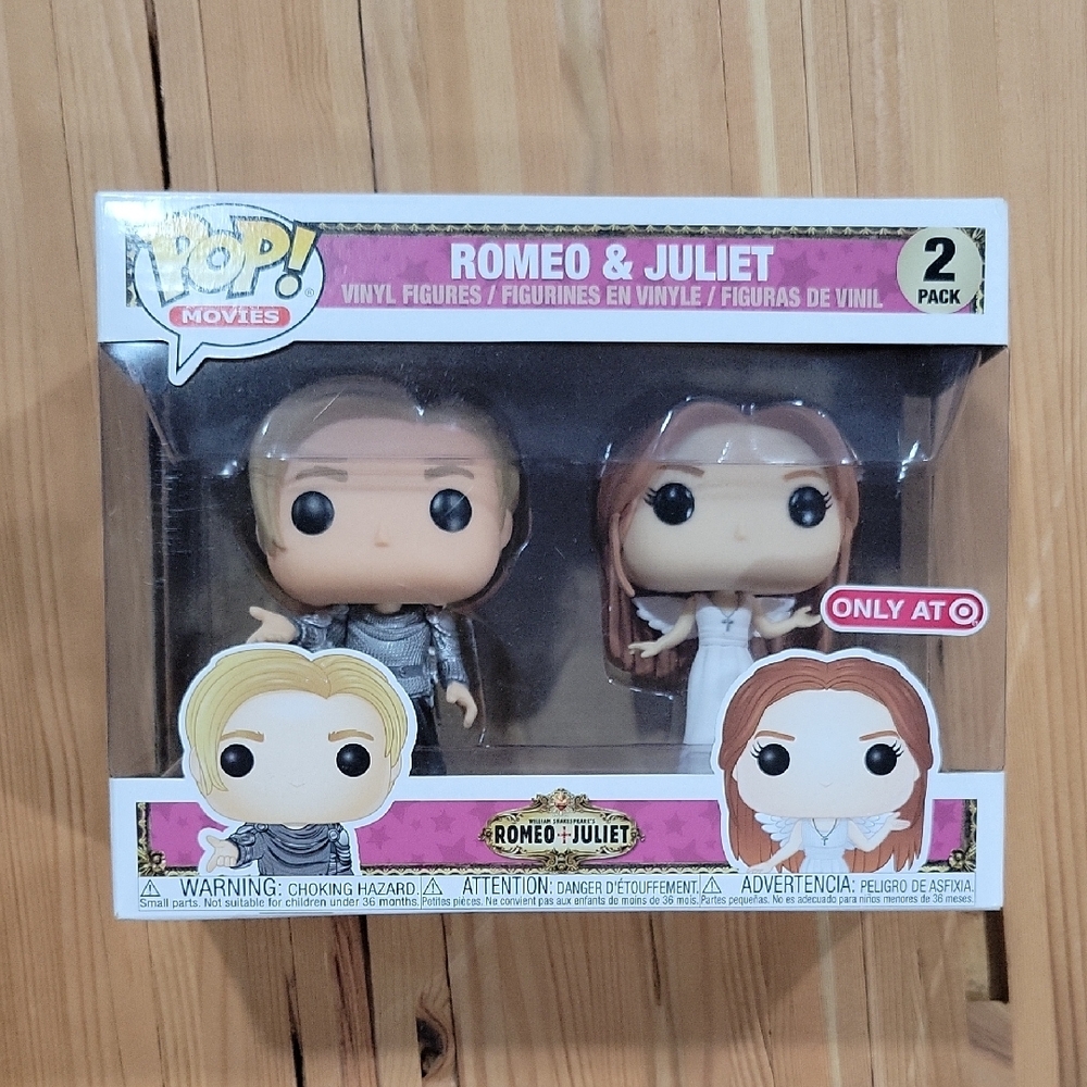 Funko Pop Romeo & Juliet Vinyl Figures 2-Pack